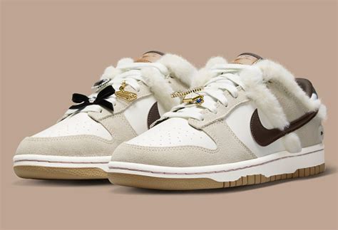 fluffy Nike dunks